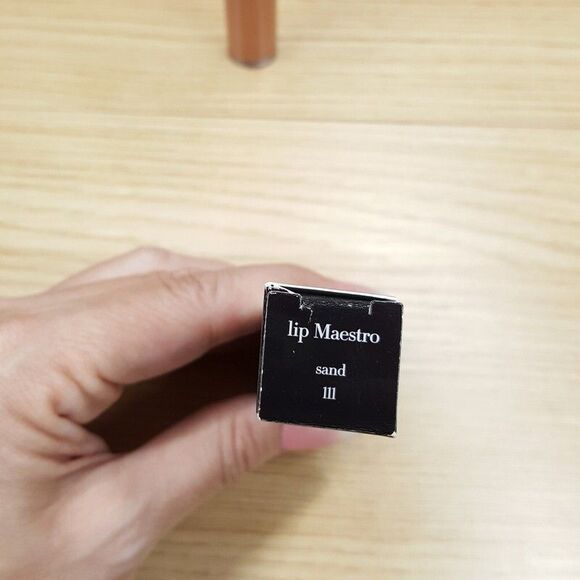 Giorgio Armani Lip Maestro Intense Velvet Color # 111 Sand - Picture 3 of 4